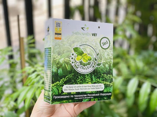 cà phê xanh kháng mỡ