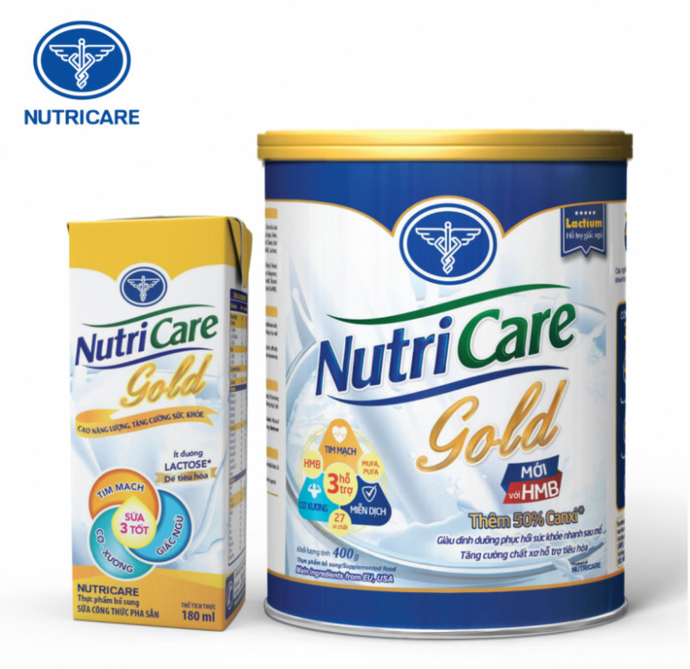 Sữa Nutricare Gold