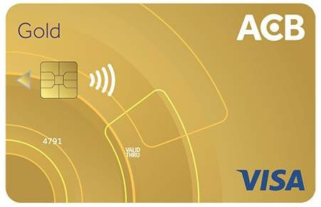 Thẻ tín dụng ACB - Lãi suất từ 2.06% - 2.15% (tháng)