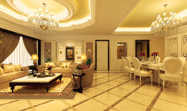 Xu hướng thiết kế nội thất Penthouse tân cổ điển.
