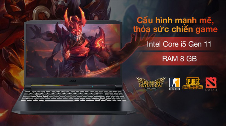 Laptop Acer Nitro 5 Gaming AN515