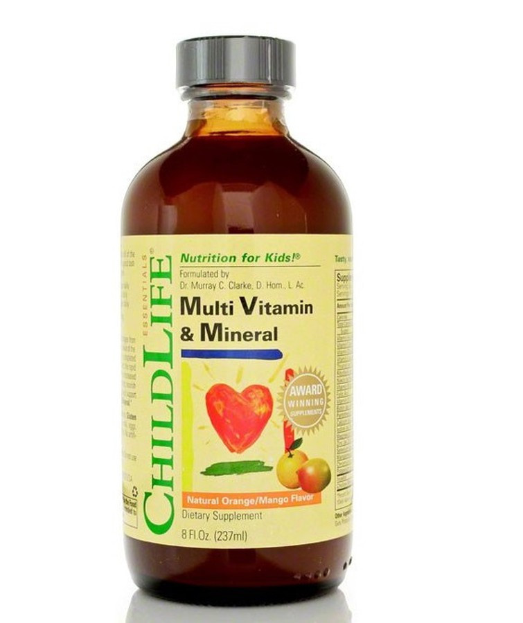 Vitamin tổng hợp cho bé: Multivitamin & Mineral Childlife Cho Trẻ Từ 6 Tháng Đến 12 Tuổi