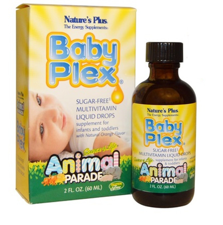 Vitamin Tổng Hợp Cho Trẻ Baby Plex Hãng Nature’s Plus Dạng Nước, 60ml