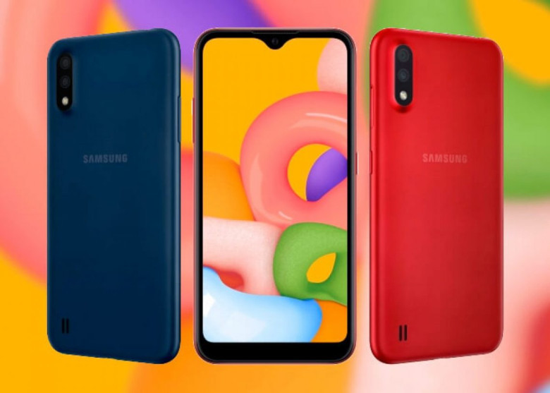 Điện thoại 2 sim 2 sóng Samsung Galaxy A01