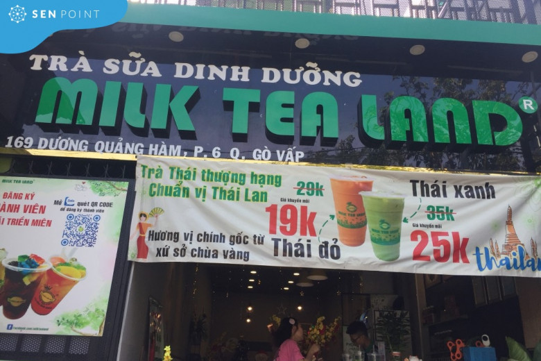 Trà sữa dinh dưỡng Milk Tea Land