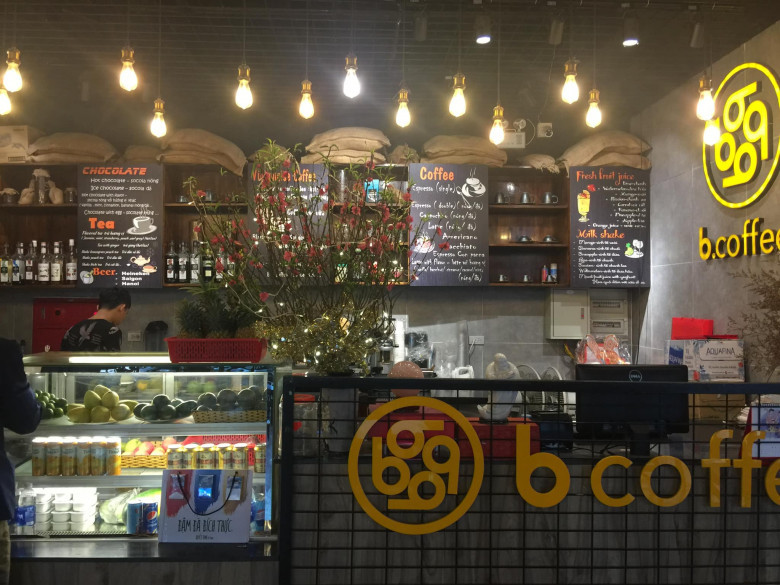 B.coffee