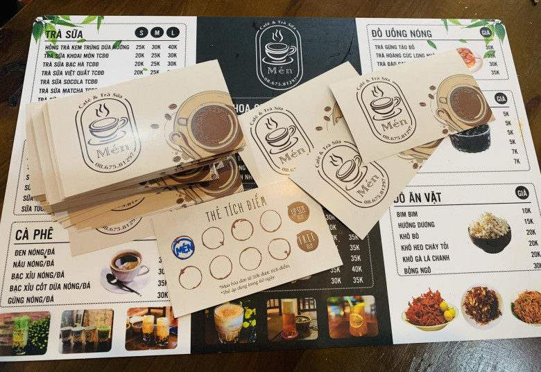 Men Café & Trà sữa