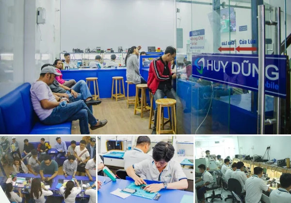 Cửa hàng sửa chữa điện thoại Trung tâm Huy Dũng - Quận 8, Hồ Chí Minh