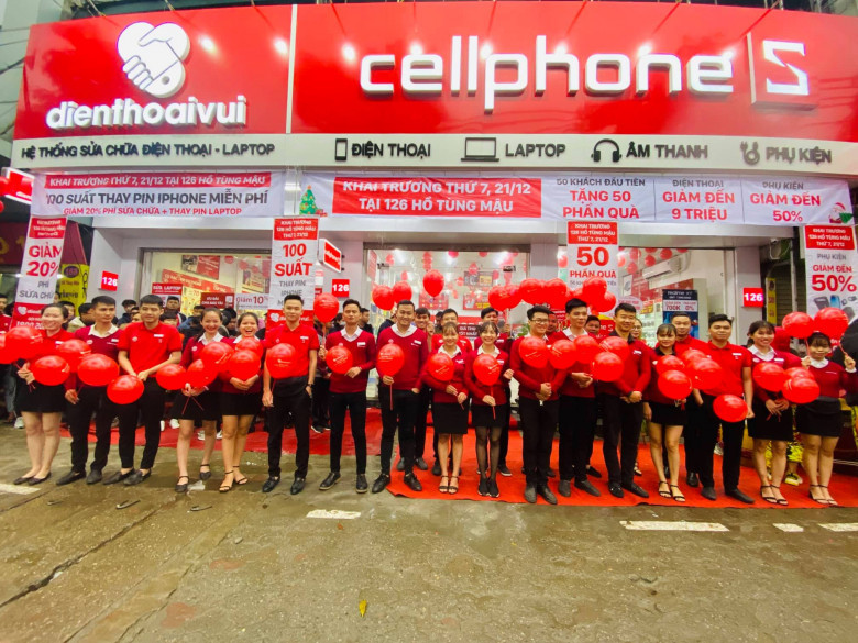 Cửa hàng sửa chữa điện thoại CellPhoneS - Quận Hoàng Mai, Hà Nội