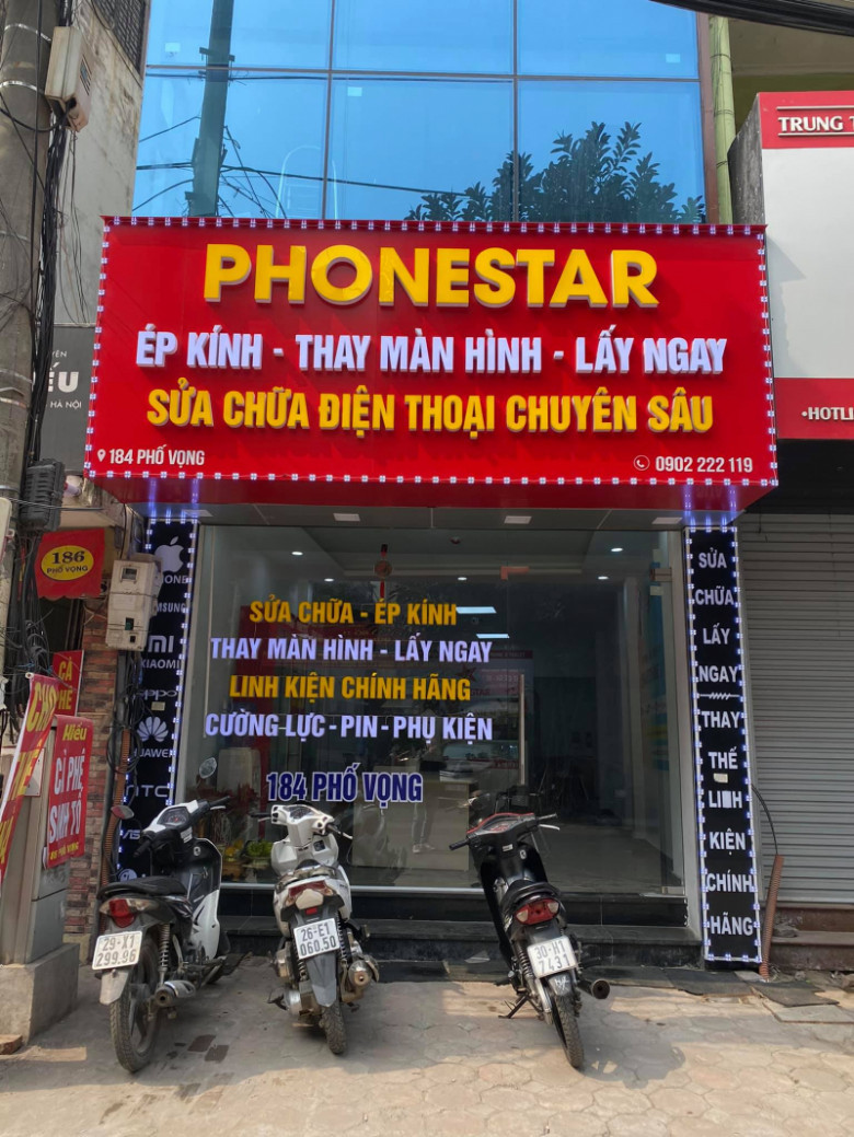 Cửa hàng sửa chữa điện thoại Phonestar - Quận Thanh Xuân, Hà Nội