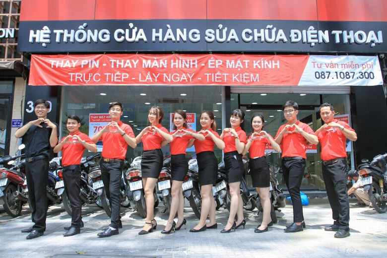 Cửa hàng sửa chữa điện thoại Thế giới di động - Quận Long Biên, Hà Nội