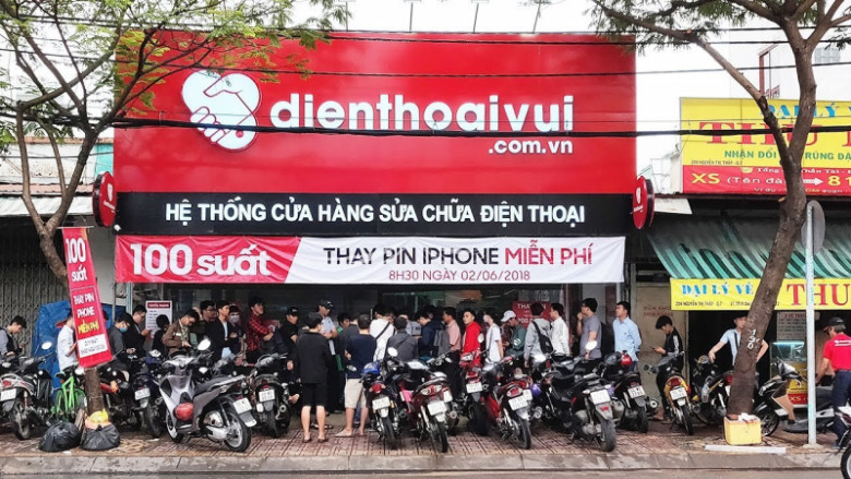 Cửa hàng sửa chữa điện thoại Điện Thoại Vui - Quận Cầu Giấy, Hà Nội