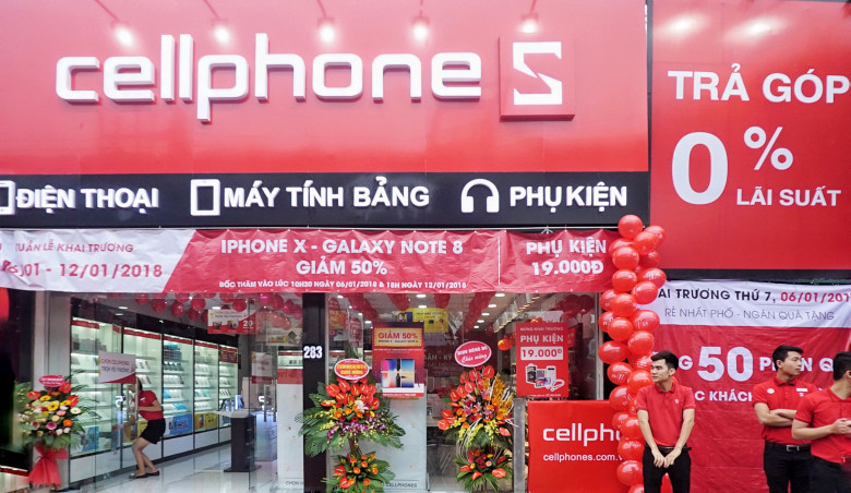 Cửa hàng sửa chữa điện thoại CellPhoneS - Quận Cầu Giấy, Hà Nội