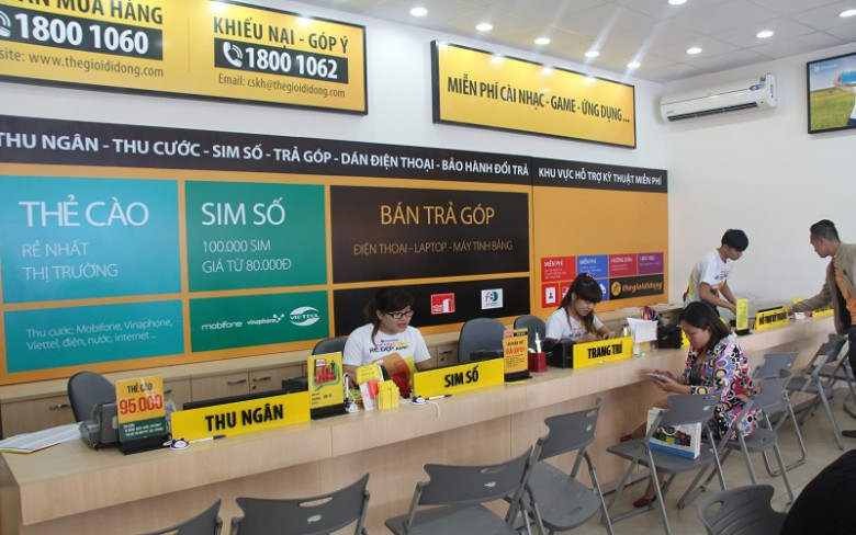 Cửa hàng sửa chữa điện thoại THẾ GIỚI DI ĐỘNG - Quận 6, Hồ Chí Minh