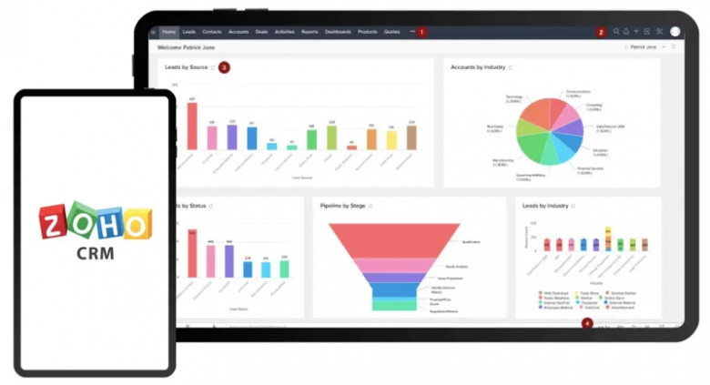 Phần mềm Zoho CRM