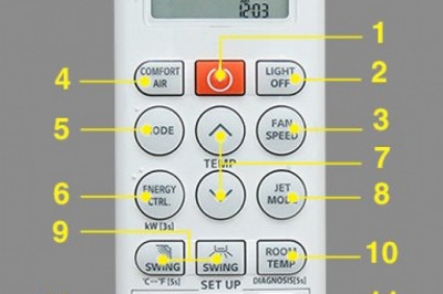 Hướng dẫn sử dụng remote máy lạnh LG Inverter tiết kiệm điện