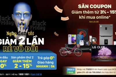Black friday Điện Máy Xanh 2021 - Top những ưu đãi đến 70%