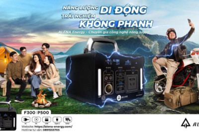 Nguồn điện di động Alena F300 và Alena P500 ra mắt cùng loạt ưu đãi hấp dẫn